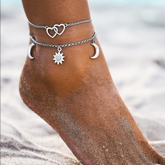 3/$30 2pc Charm Anklet